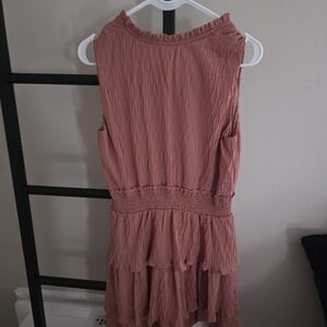Blu Pepper Pink Sleeveless Dress